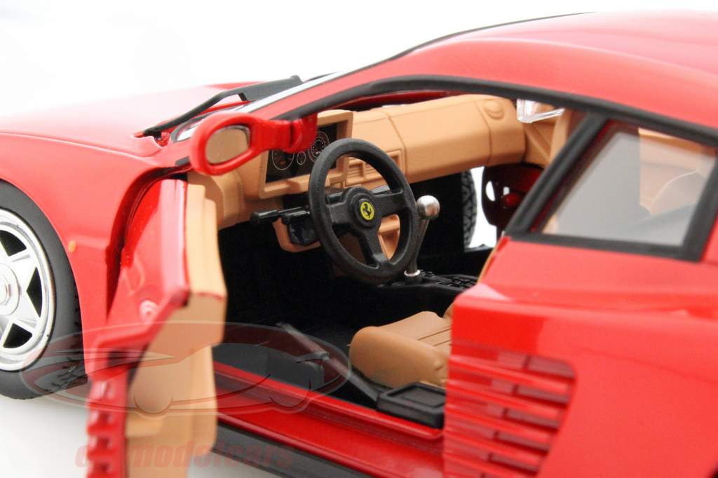 Ferrari Testarossa rosso 1:24 Bburago