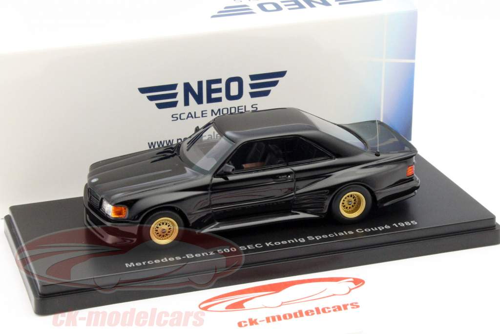 1/43 ベンツ 500SEC Koenig Specials 黒 1985 1/43 ベンツ 500SEC Koenig Specials 黒 1985 - メルカリ