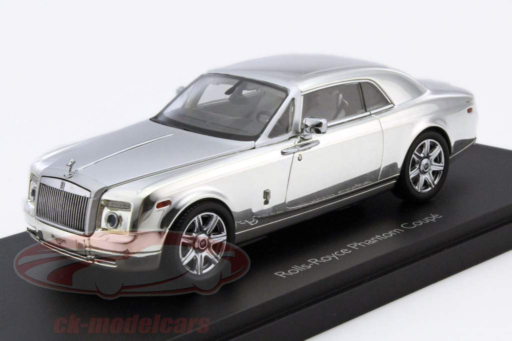 Rolls Royce Phantom Coupe 银 / 铬 1:43 Kyosho