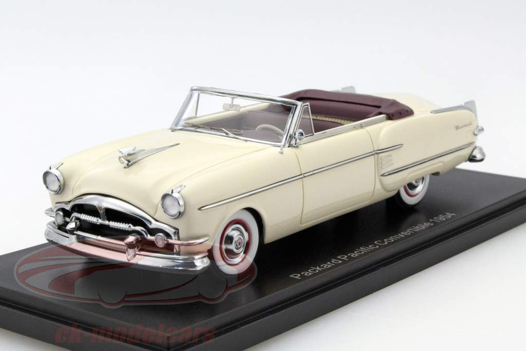 Packard Pacific Convertible Year 1954 beige 1:43 Neo