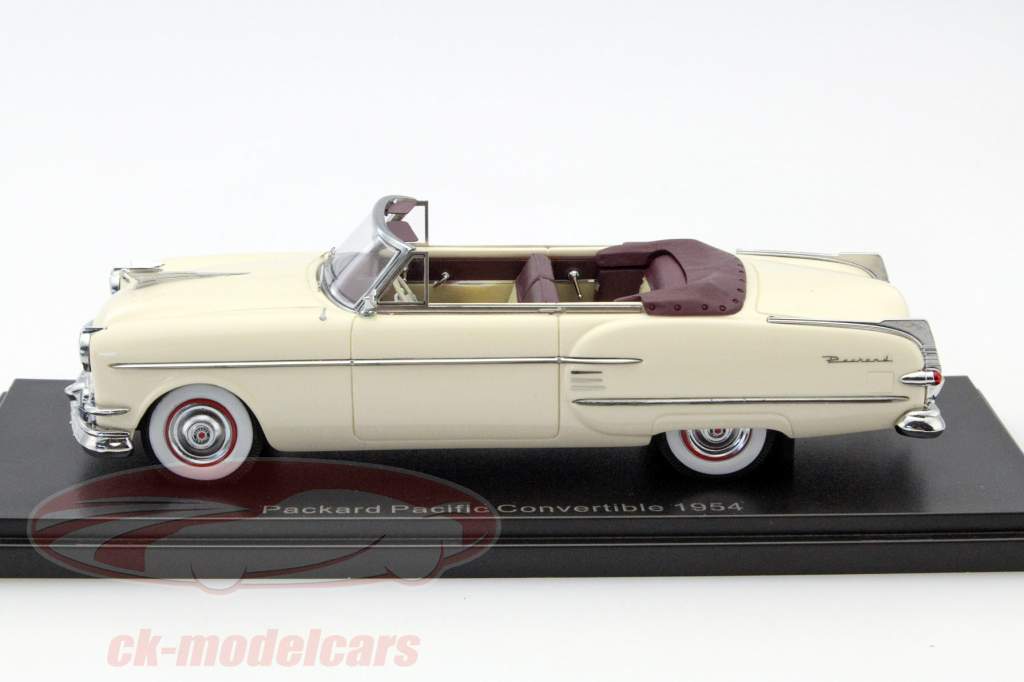 Packard Pacific Convertible Year 1954 beige 1:43 Neo