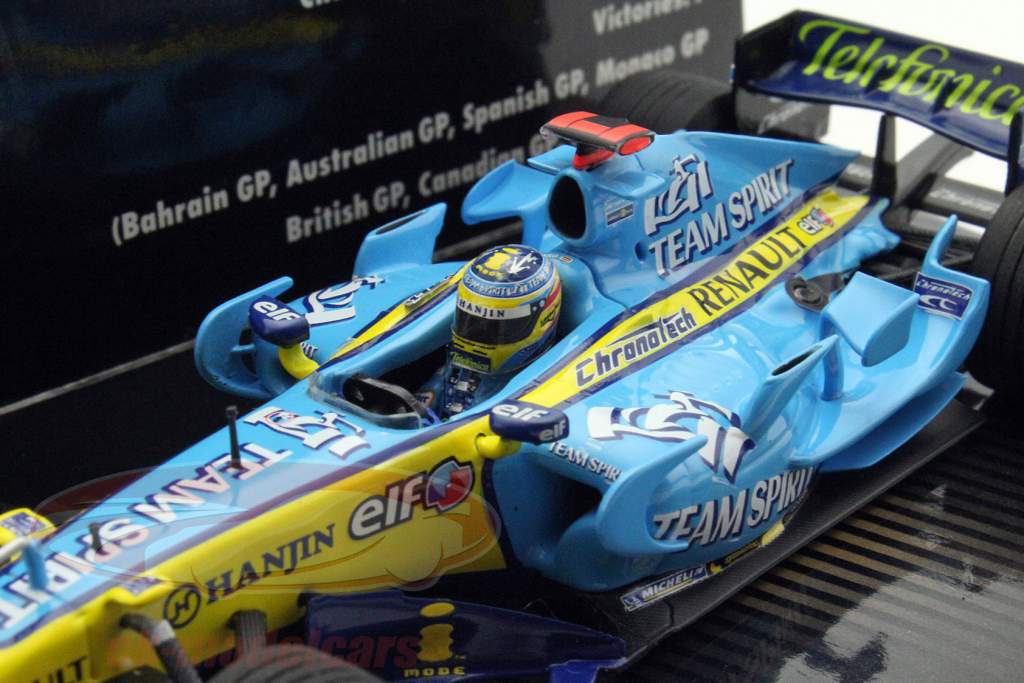 Minichamps 1:43 Fernando Alonso Renault R26 #1 World