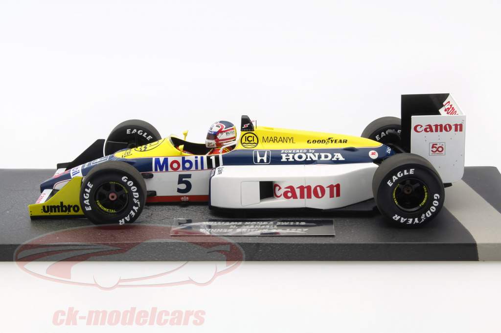 Minichamps 1:18 N. Mansell Williams FW11B #5 Winner Great