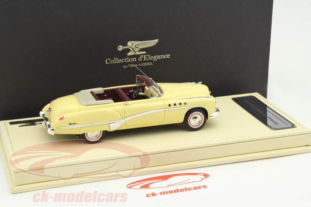 Buick Roadmaster Convertible 年 1949 米色 1:43 TrueScale