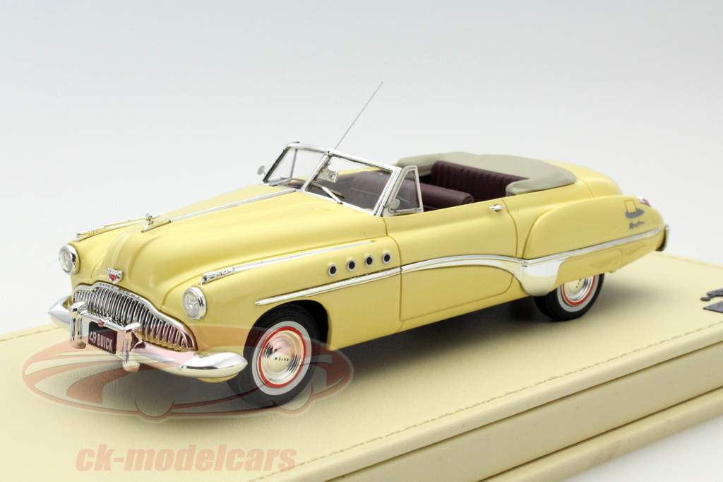 Buick Roadmaster Convertible 年 1949 米色 1:43 TrueScale