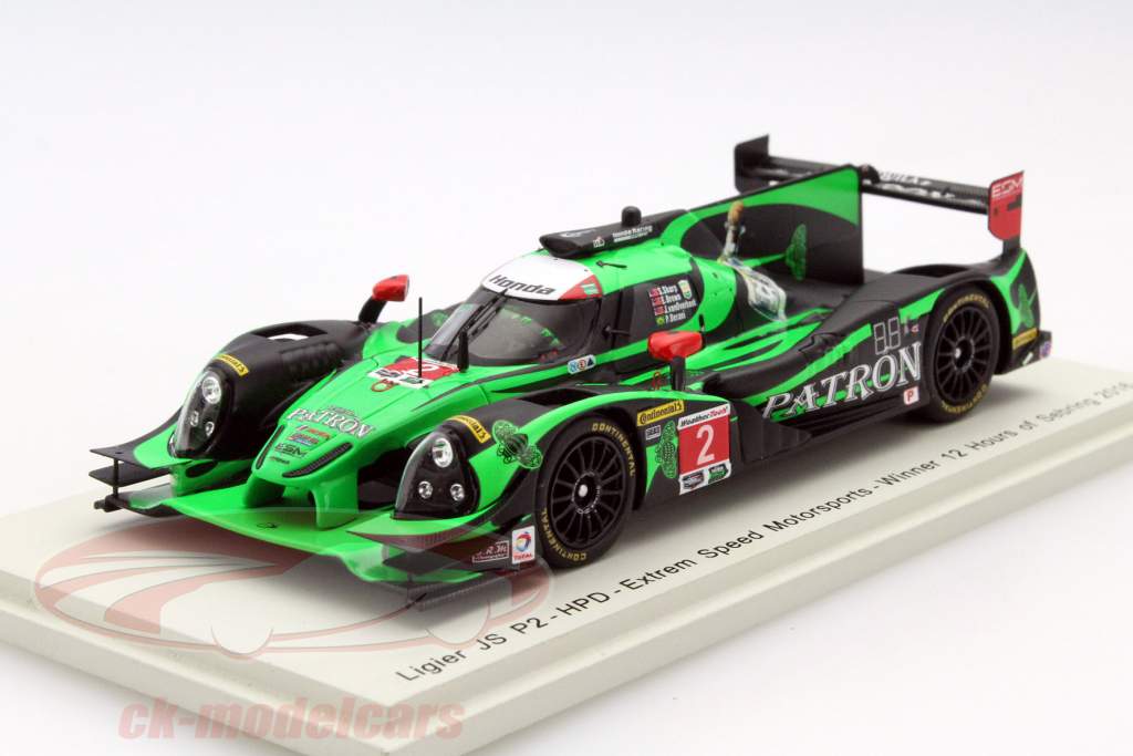 Spark 1:43 Ligier JSP2 #2 Winner 12h Sebring 2016 Sharp, Van