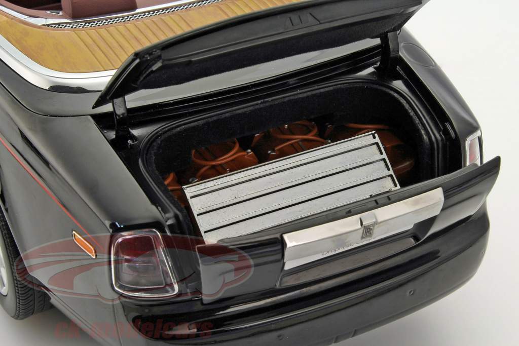 Rolls Royce Phantom Drophead Coupe 年 2012 黑 / 银 / 红 1:12 Kyosho