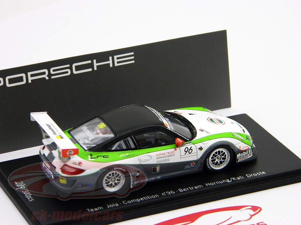Porsche 911 (997) GT3 Cup #96 Porsche Sport Cup 2011 Hornung, Droste 1:43 Spark