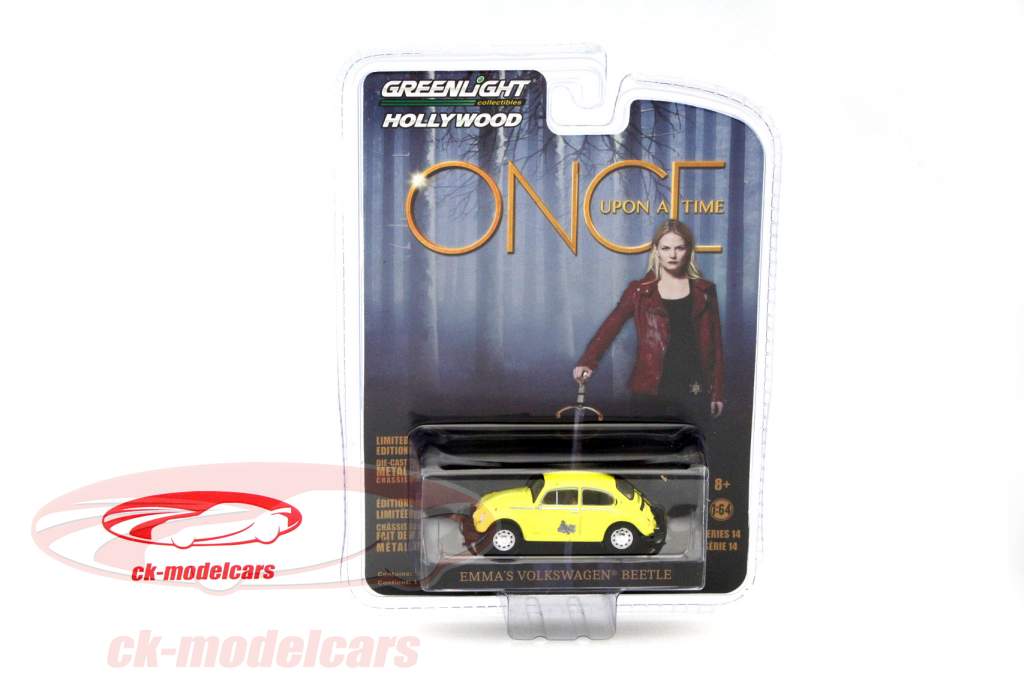 Emma's Volkswagen VW Beetle TV-Serie Once upon a time 2011 gul 1:64 Greenlight