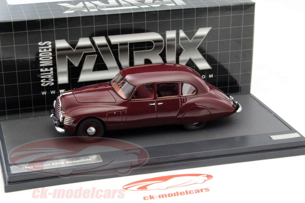 Horch 930S Stromlinie год 1948 фиолетовый 1:43 Matrix