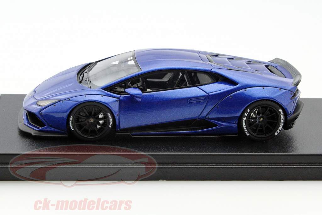 Lamborghini Huracan Aftermarket год 2015 синий 1:43 LookSmart