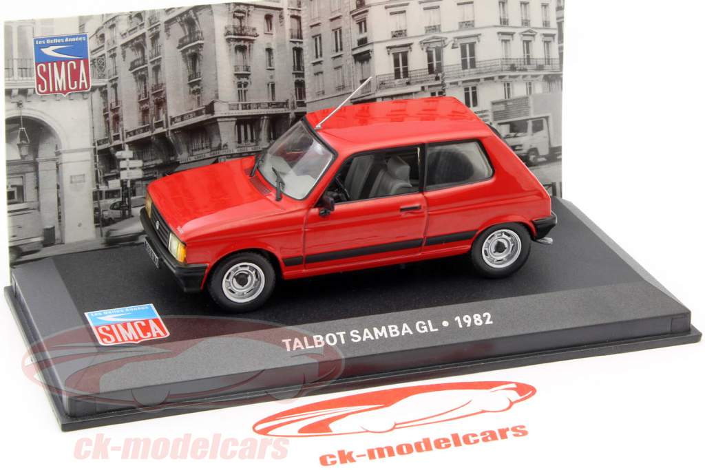 Talbot Samba GL 年 1982 红 1:43 Altaya