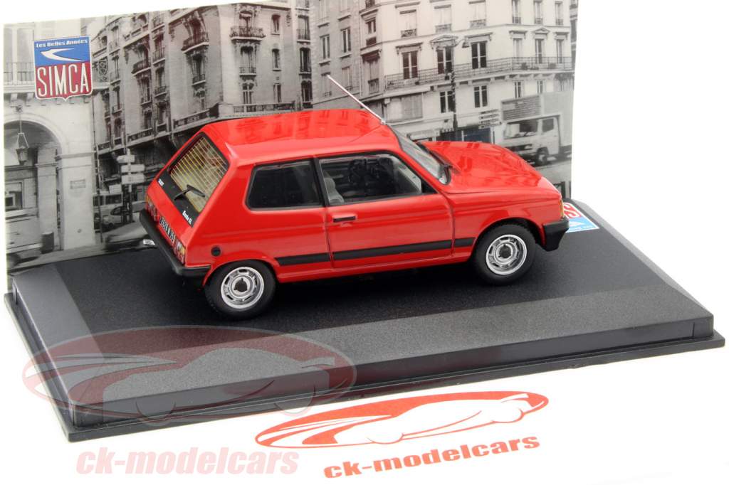 Talbot Samba GL 年 1982 红 1:43 Altaya
