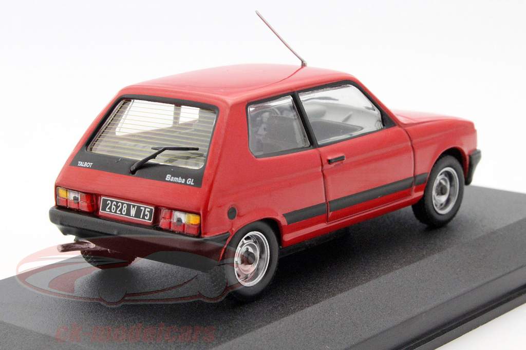 Talbot Samba GL 年 1982 红 1:43 Altaya