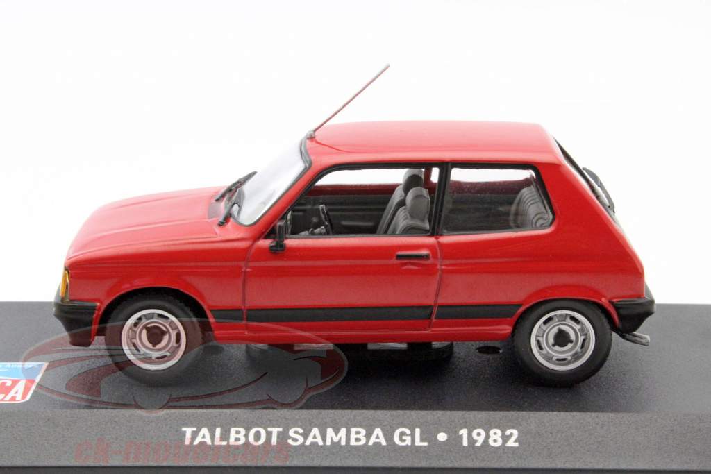 Talbot Samba GL anno 1982 rosso 1:43 Altaya