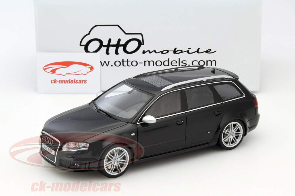 Audi RS4 B7 Avant 年 2006 黑 1:18 OttOmobile