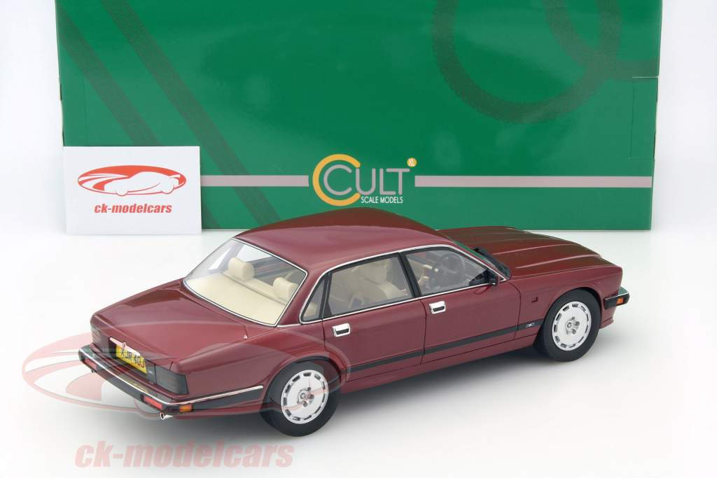 Cult Scale Models 1:18 Jaguar XJR XJ40 Regency Year 1990 red