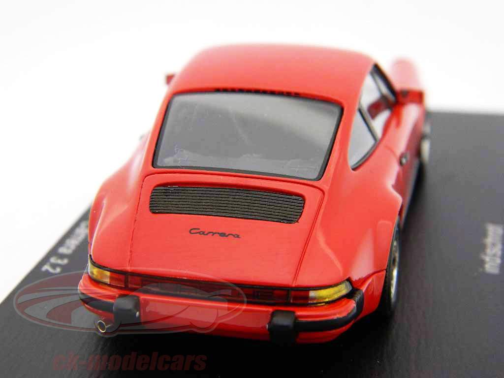 ポルシェ911カレラ3.2ガードレッド/レッド1時43スパーク