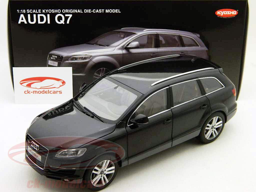 アウディQ7モデル2006黒/黒1時18京商