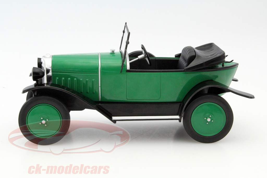 Opel 4 PS Laubfrosch RHD зеленый 1:18 ModelCar Group