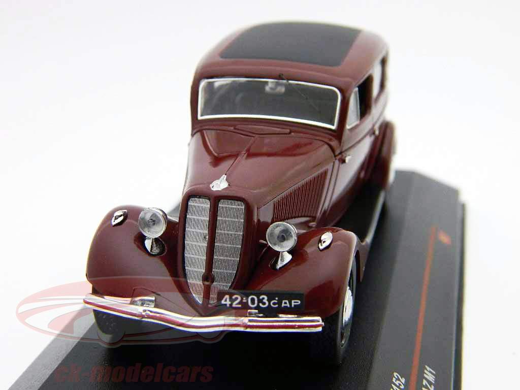 嘎斯M1 1942年暗红色/深红1:43 IXO