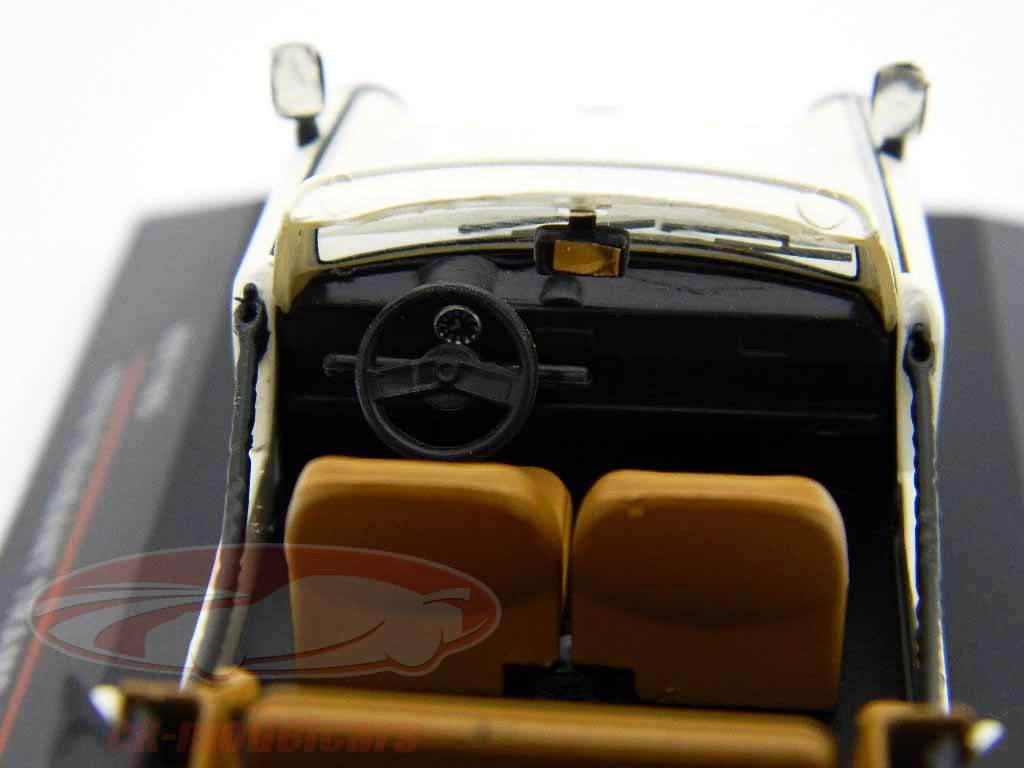 トラバントトランプカブリオレ年1978クリームホワイト/クリームホワイト1時43分モデルIxo