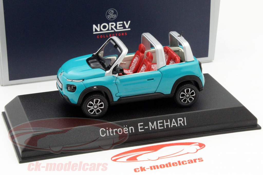 Citroen E-Mehari год 2016 темно бирюзовый 1:43 Norev