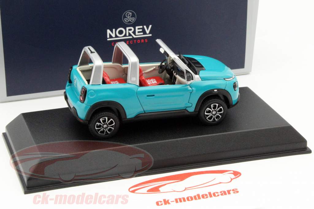 Citroen E-Mehari år 2016 mørk turkis 1:43 Norev