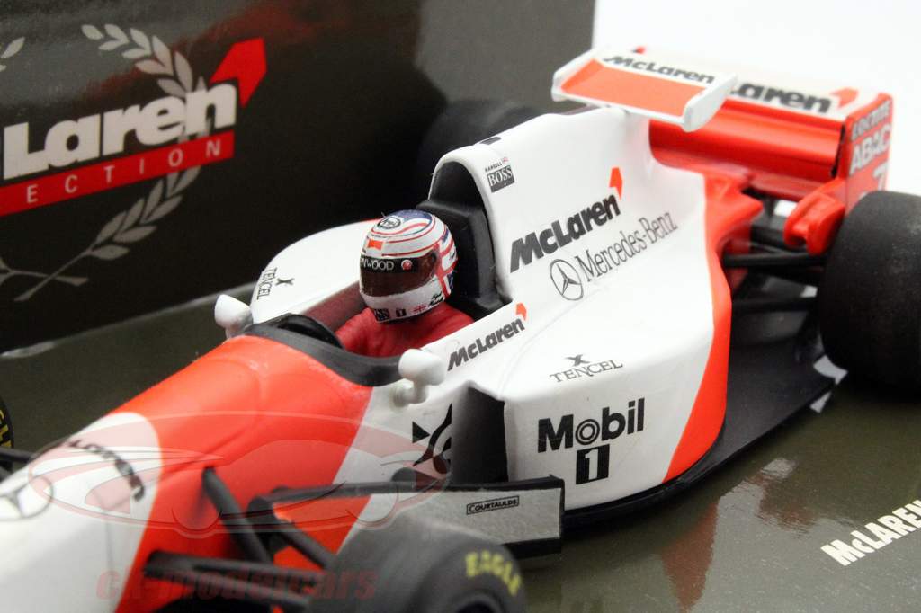 Minichamps 1:43 Nigel Mansell McLaren MP4/10 #7 formula 1