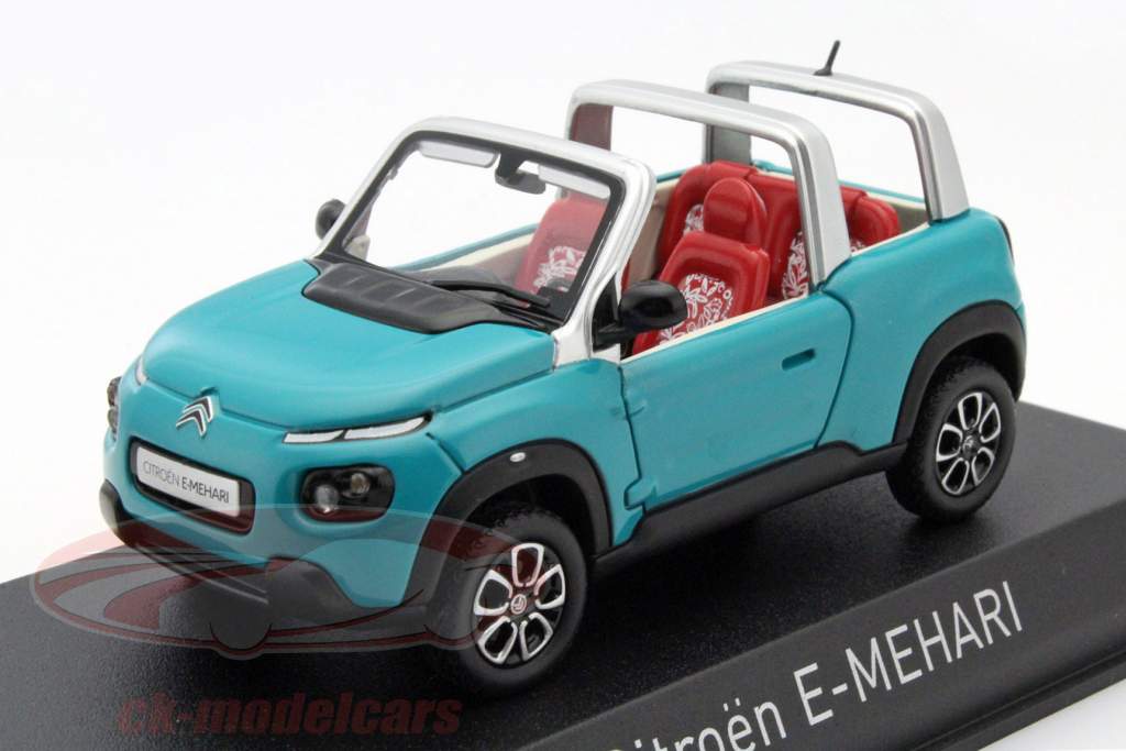 Citroen E-Mehari jaar 2016 donker turkoois 1:43 Norev