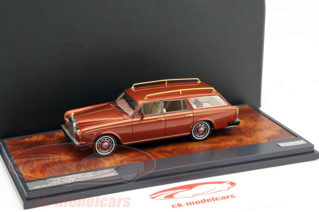 Rolls Royce Silver Shadow Panelcraft Estate år 1980 tan metallic 1:43 Matrix