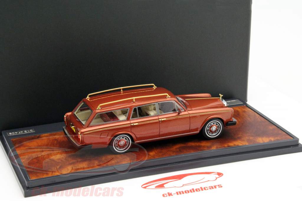 Rolls Royce Silver Shadow Panelcraft Estate år 1980 tan metallic 1:43 Matrix