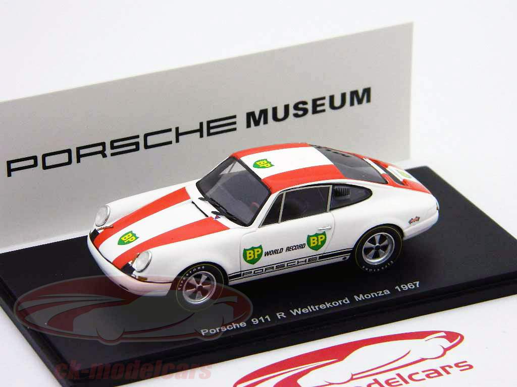 ミニカー Spark 1/18 Porsche 911R 1967 White Porsche 911R (1967) at 1:18 scale – CD Shop | Classic Driver