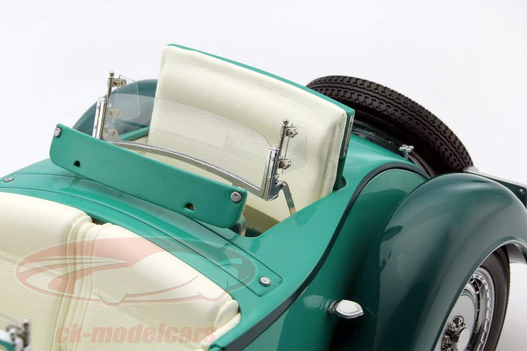Bugatti Roadster Esders année 1932 turquoise 1:18 Bauer