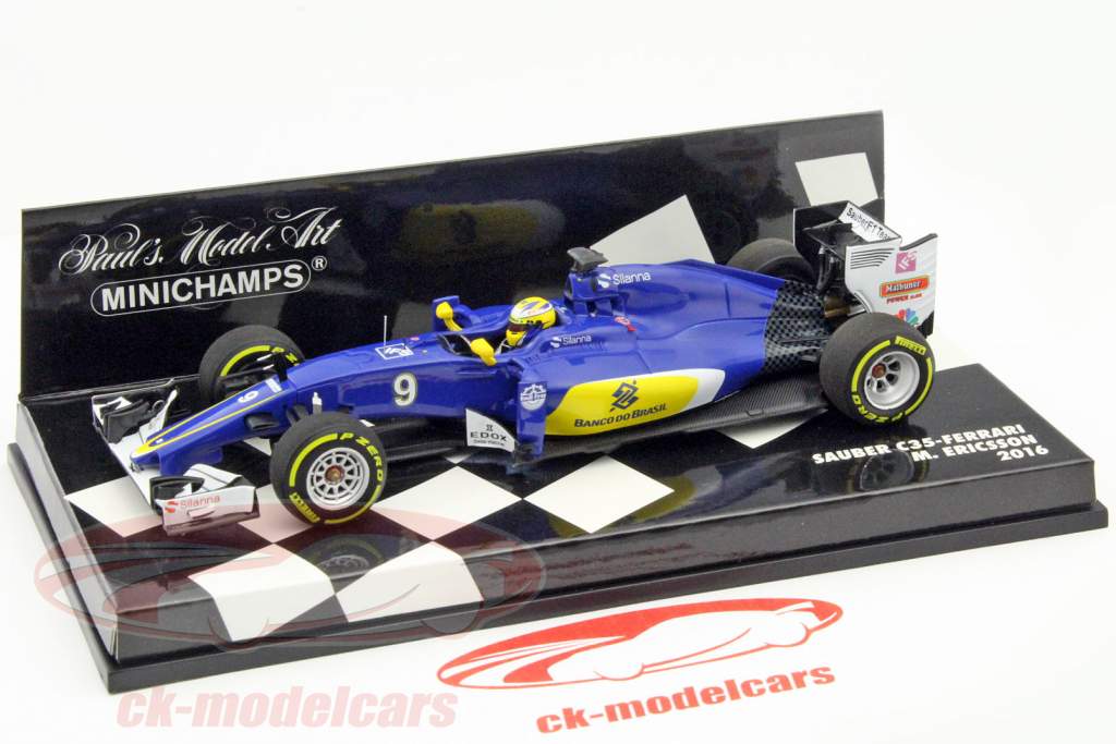 Marcus Ericsson Sauber C35 #9 formula 1 2016 1:43 Minichamps