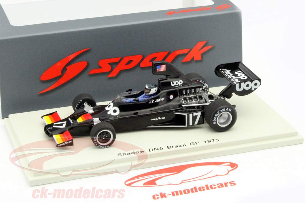 Spark 1:43 Jean-Pierre Jarier Shadow DN5 #17 Brazil GP