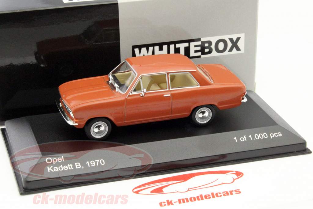 Opel Kadett B Year 1970 copper 1:43 WhiteBox