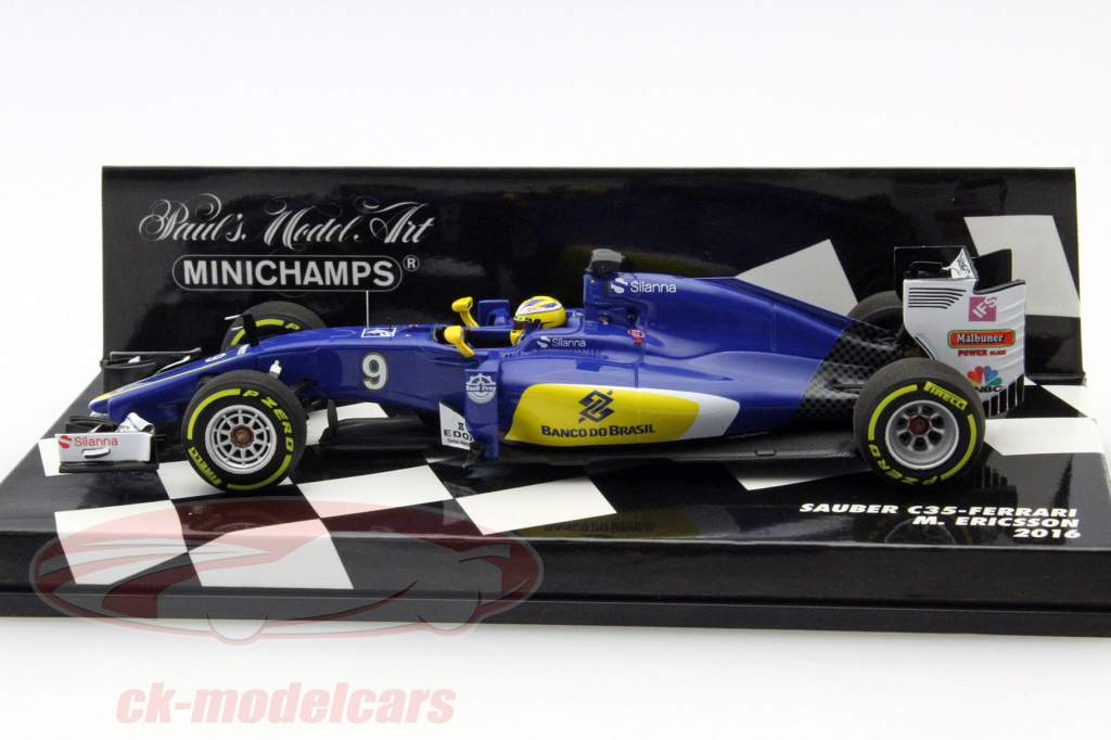 Marcus Ericsson Sauber C35 #9 formula 1 2016 1:43 Minichamps
