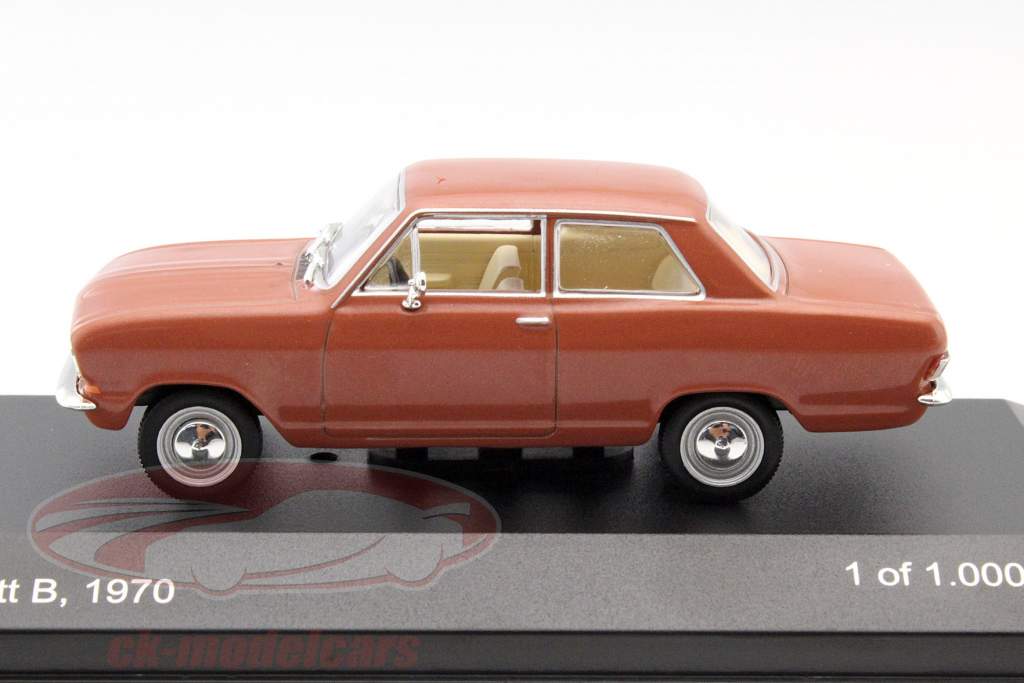 Opel Kadett B Year 1970 copper 1:43 WhiteBox