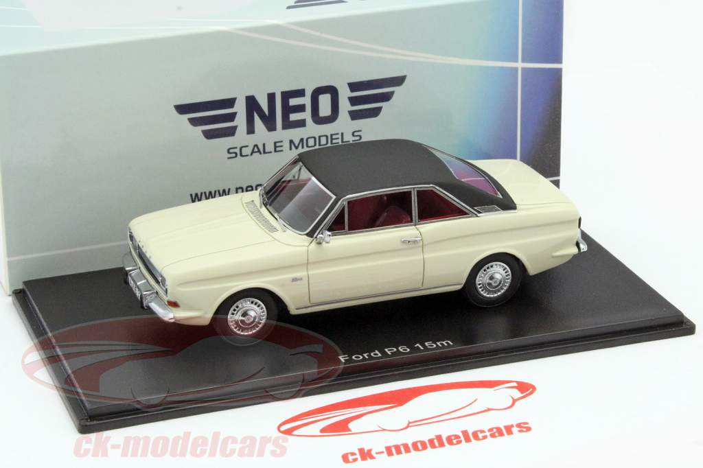 Ford P6 15m bege 1:43 Neo