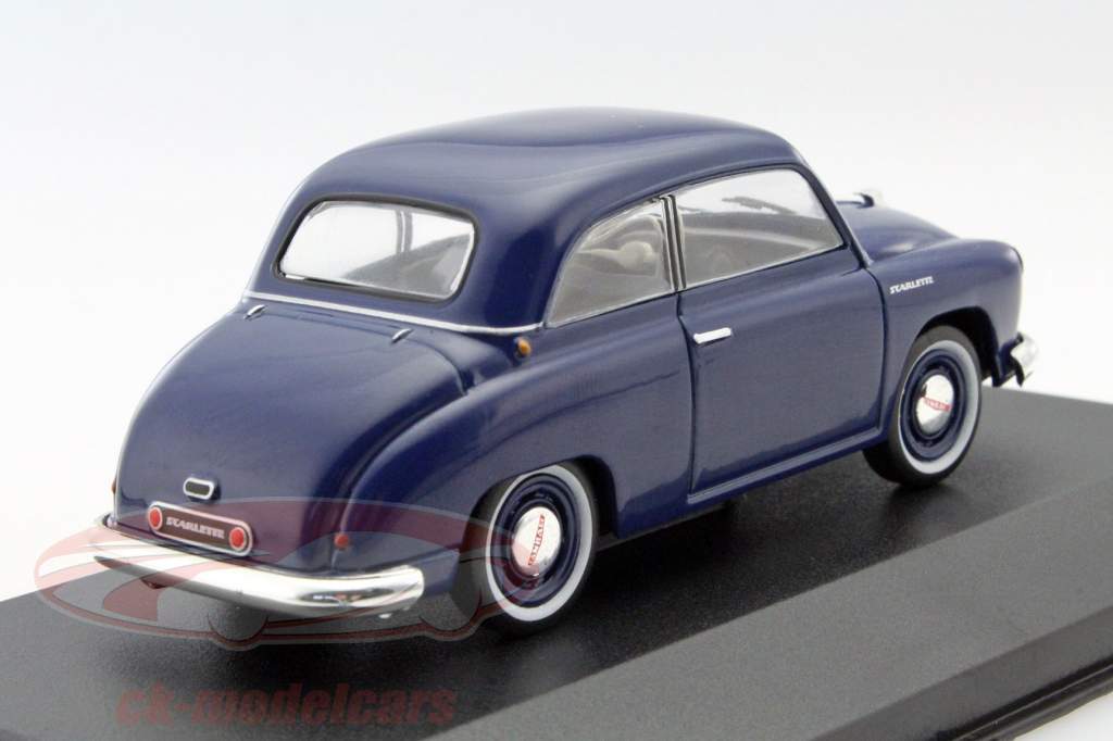 Panhard Scarlette 年 1953 ダークブルー 1:43 WhiteBox