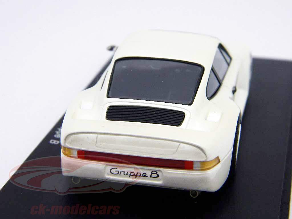 Porsche 959 Groep B wit metallic / wit metallic 1:43 Spark
