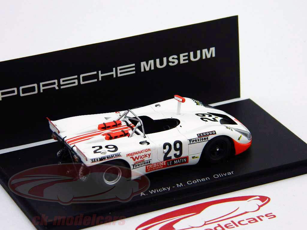 保时捷二分之九百〇八＃29 24小时勒芒1971年1时43分星火