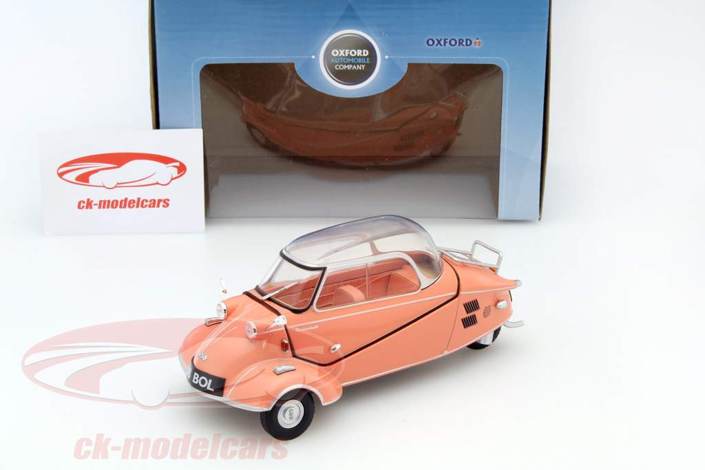 Messerschmitt Kabinenroller KR200 -de-rosa 1:18 Oxford