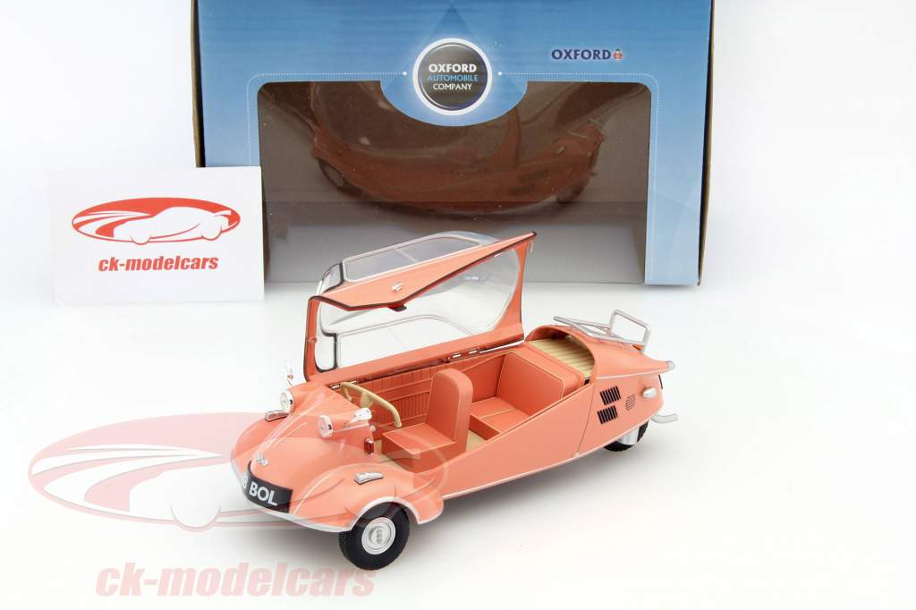 Messerschmitt Kabinenroller KR200 -de-rosa 1:18 Oxford
