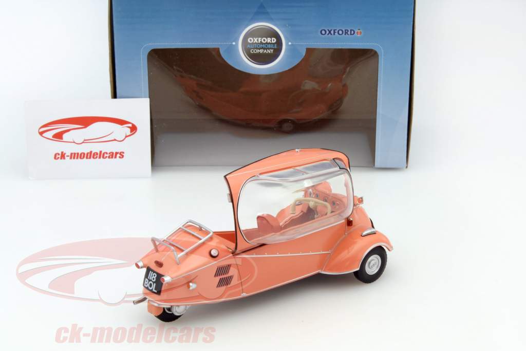 Messerschmitt Kabinenroller KR200 rosa 1:18 Oxford