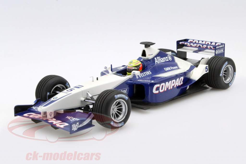 pacy 直筆サイン入り WIlliams BMW FW23 モントーヤ Minichamps 1:18 R. Schumacher Williams FW23 #5 Practice Car