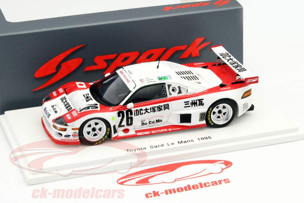 Spark 1:43 Toyota Sard MC8-R #26 24h LeMans 1995 Ferte
