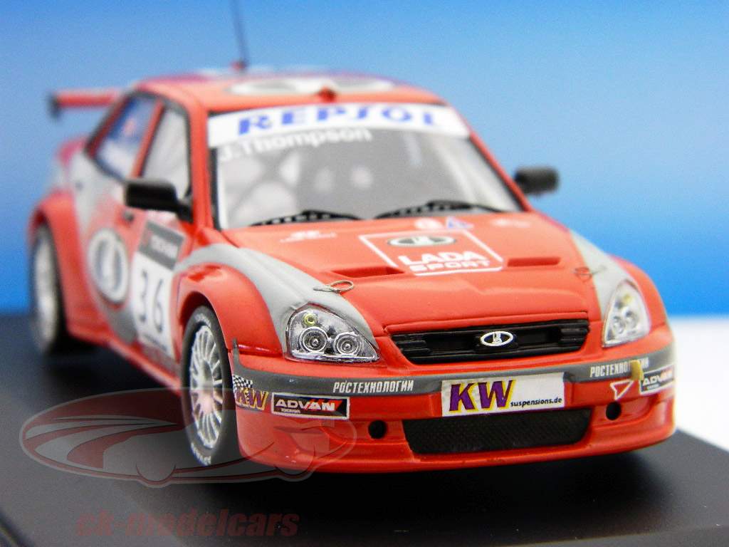 汤普森＃36拉达Priora的世界房车锦标赛2009 1:43星火拨