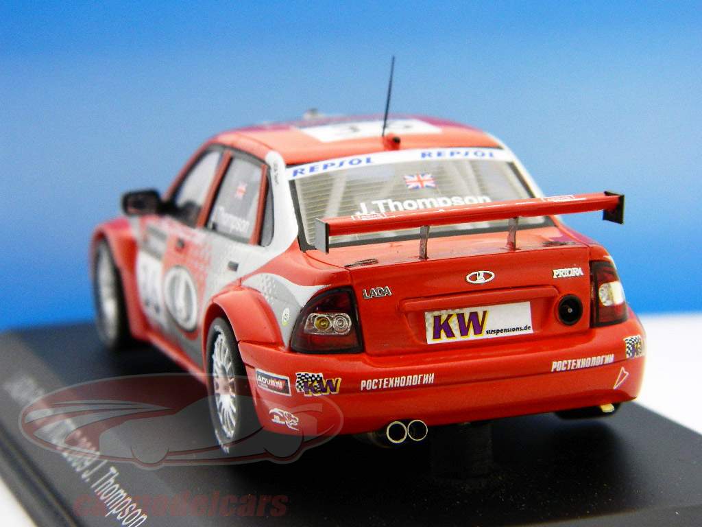 汤普森＃36拉达Priora的世界房车锦标赛2009 1:43星火拨